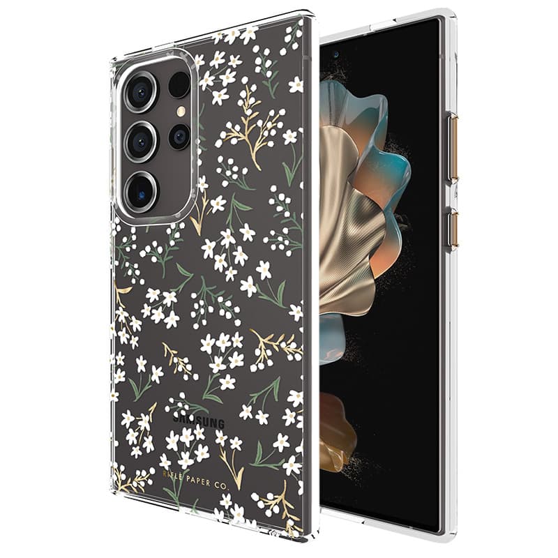 Rifle Paper Clear - Case for Samsung Galaxy S24 Ultra (Petite Fleurs) 6