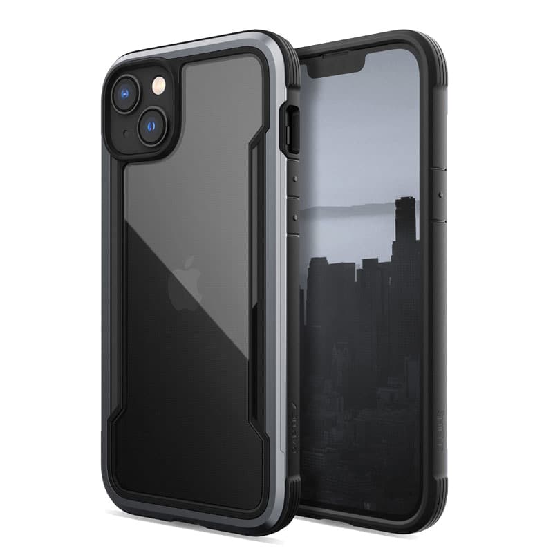 X-Doria Raptic Shield - Aluminum Case for iPhone 14 Plus (Drop-Tested 3m) (Black) 5