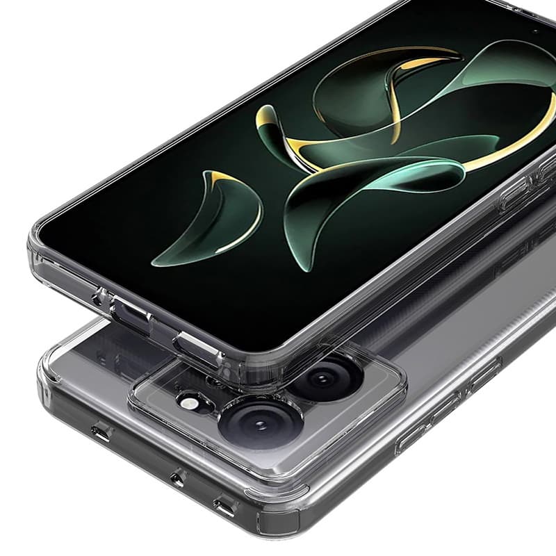 Crong Crystal Shield Cover - Xiaomi 13T / 13T Pro Case (Transparent) 4