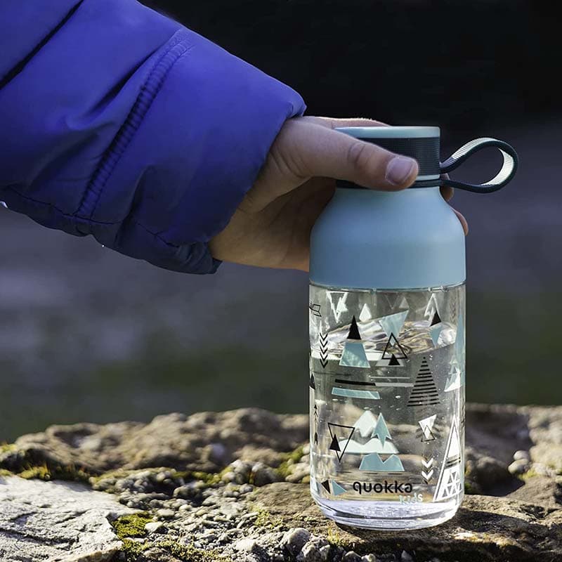 Quokka Ice Kids with strap - ecozen 430 ml water bottle with strap (Indian) 2