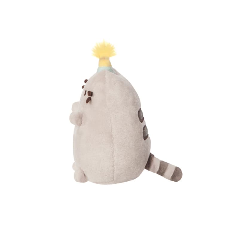 Pusheen - Plush stuffed animal in a birthday hat, 12 cm 3