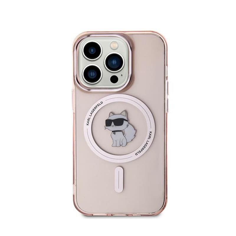 Karl Lagerfeld IML Choupette MagSafe - Case for iPhone 14 Pro Max (Pink) 3
