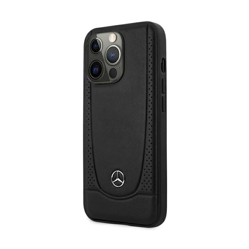 Mercedes Leather Urban Line - Case for iPhone 15 Pro (black) 2