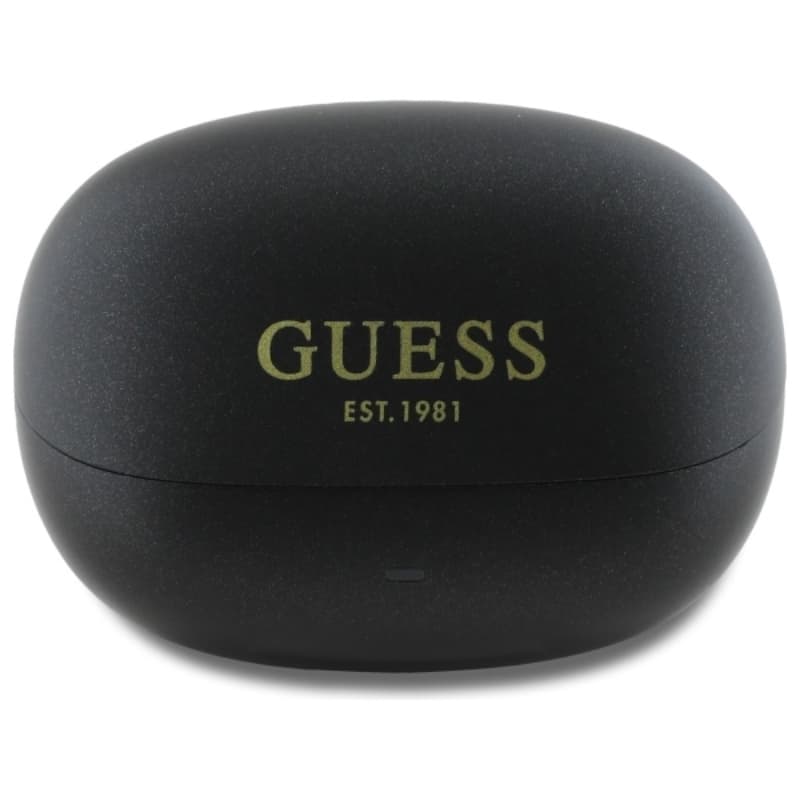 Guess Capsule Printed Logo - Bluetooth TWS ANC & ENC Earbuds + Charging Case (black) 2