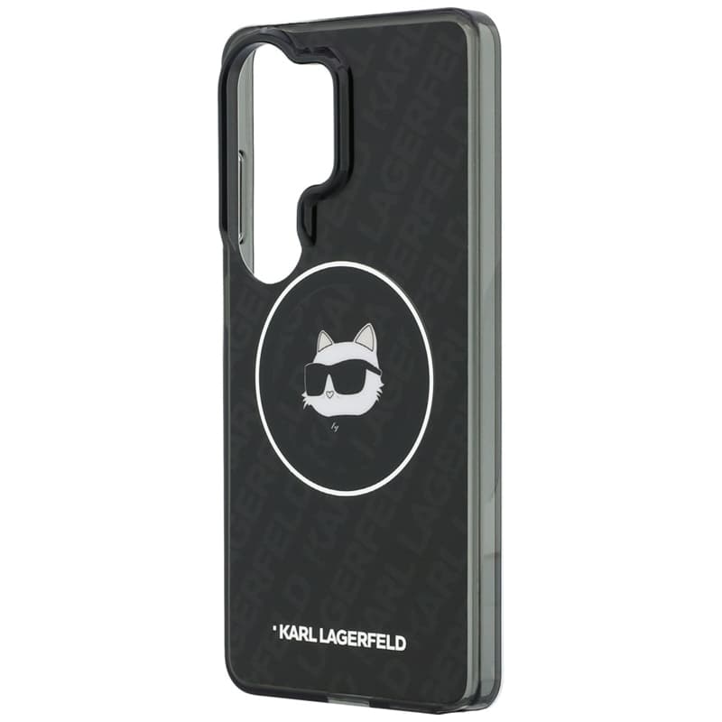 Karl Lagerfeld IML Repeated Choupette MagSafe - Samsung Galaxy S26 Ultra Case (Black) 6