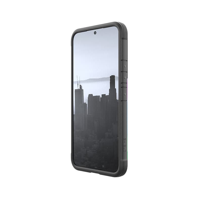 X-Doria Raptic Shield Pro - Case for Samsung Galaxy S22 5G (Antimicrobial Protection) (Iridescent) 5
