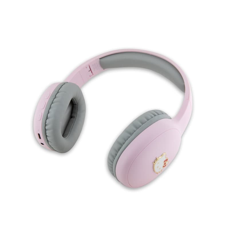 Hello Kitty Metal Logo Oval Shape - Bluetooth V5.3 wireless in-ear headphones (pink) 2