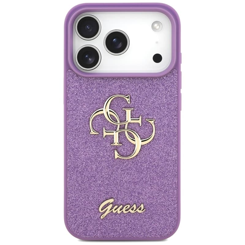 Guess Fixed Glitter Big 4G - Case iPhone 17 Pro (lilac) 3