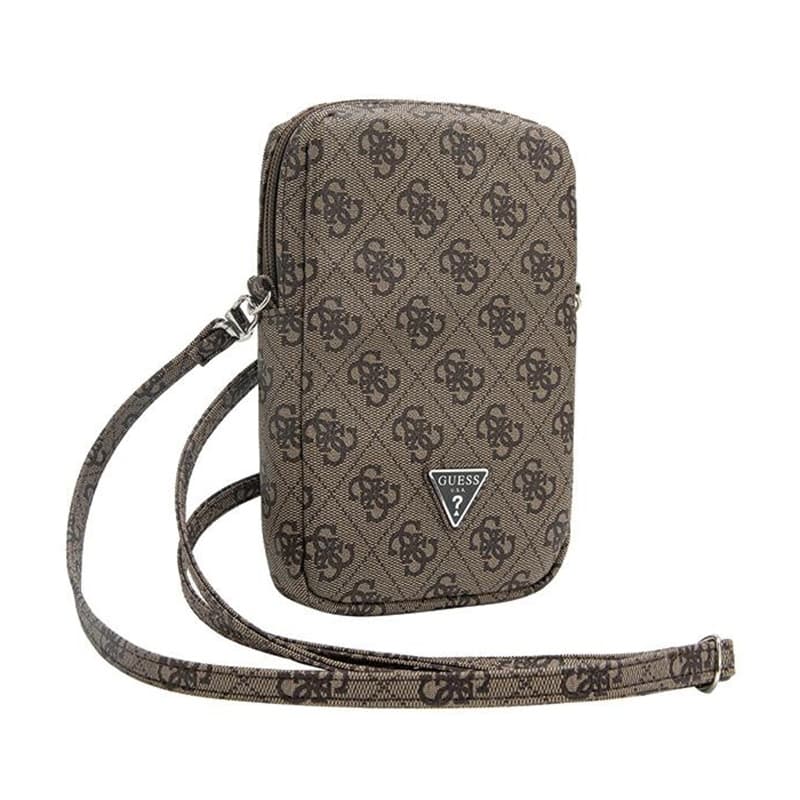 Guess Zip 4G Triangle - Phone bag (brown) 3