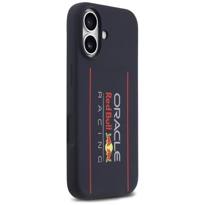 Red Bull Silicone Oversize Vertical Logo MagSafe - iPhone 17 Case (Navy Blue) 3