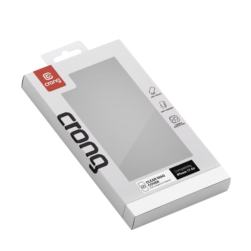 Crong Clear MAG Cover - MagSafe iPhone Air Case (Clear) 8