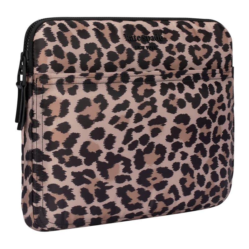 Kate Spade New York Puffer Sleeve - MacBook Pro 16" / Laptop 16" Cover (Classic Leopard) 3