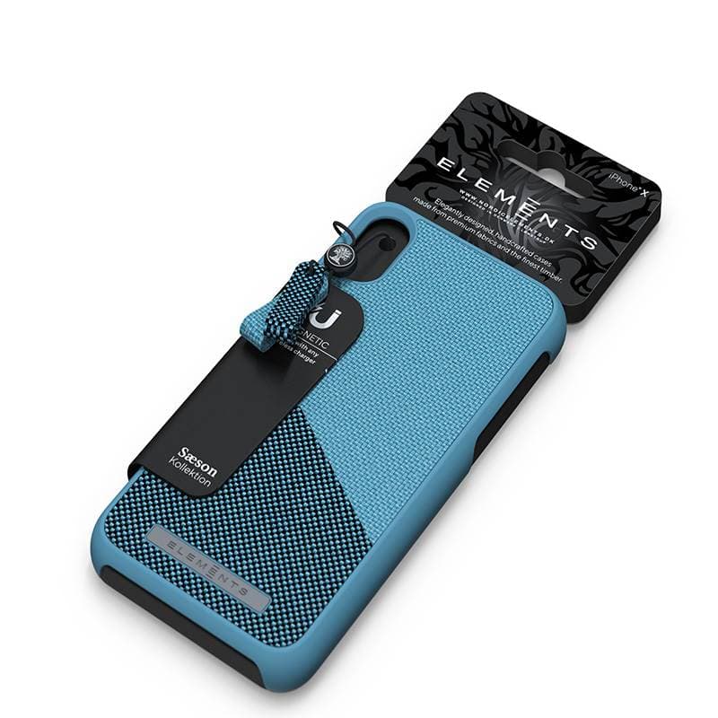 Nordic Elements Saeson Freja - Case for iPhone Xs Max (Petrol) 5