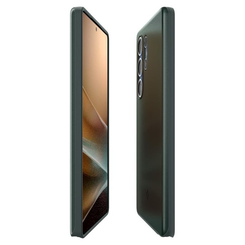 Spigen Thin Fit Mag MagSafe - Case for Samsung Galaxy S25 Ultra (Abyss Green) 7