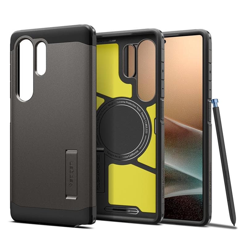 Spigen Tough Armor MagSafe - Case for Samsung Galaxy S25 Ultra (Gunmetal) 1