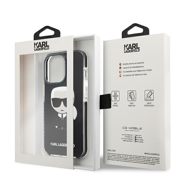 Karl Lagerfeld Fullbody Ikonik - Etui iPhone 13 Pro (Black) 8