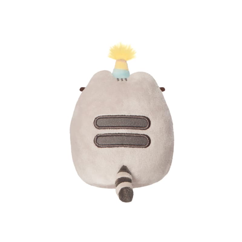 Pusheen - Plush stuffed animal in a birthday hat, 12 cm 4