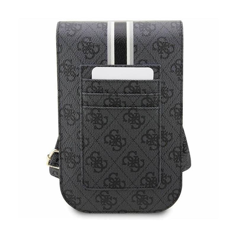 Guess 4G Stripes - Crossbody phone bag (black) 5
