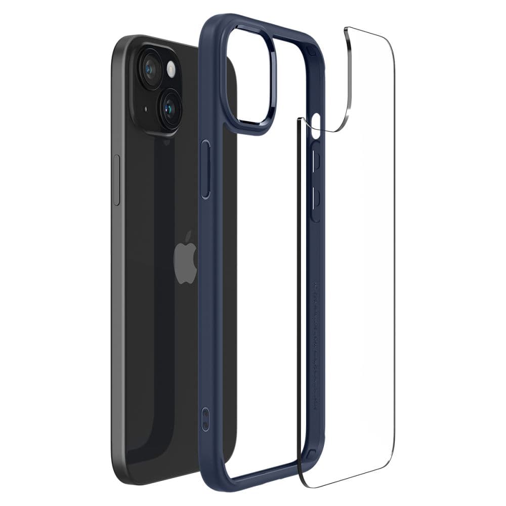 Spigen Ultra Hybrid - Case for iPhone 15 (Navy Blue) 8