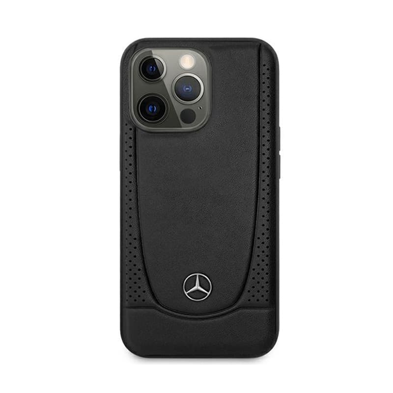 Mercedes Leather Urban Line - Case for iPhone 15 Pro (black) 3