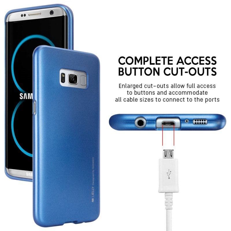 Mercury I-Jelly - Case for Samsung Galaxy S8+ (Blue) 5