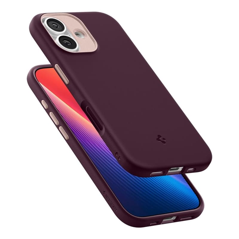 Spigen Nano Pop Mag MagSafe - Case for iPhone 17 (Burgundy Bean)   8