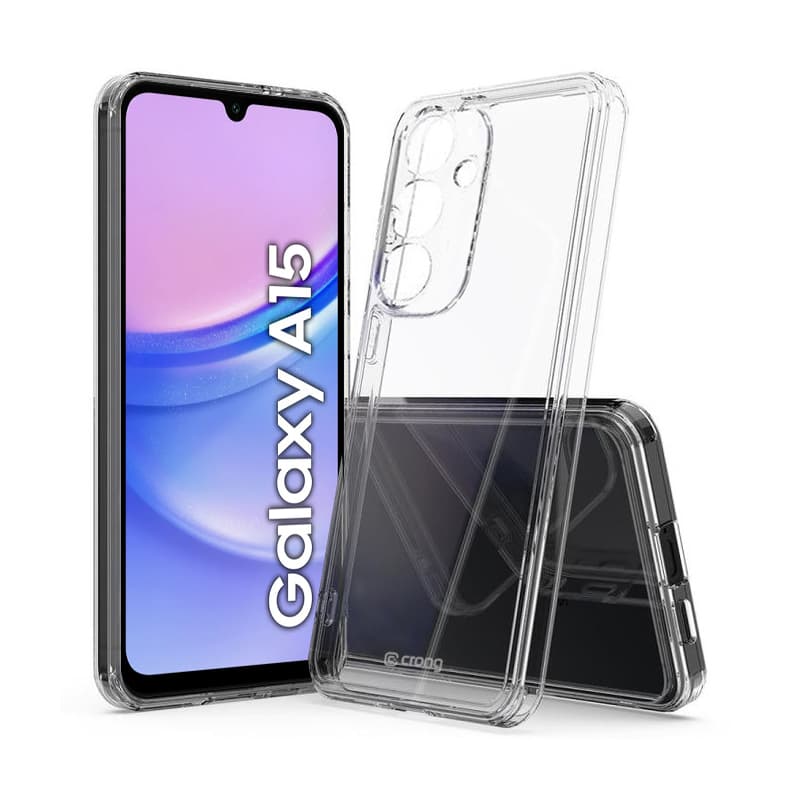 Crong Crystal Shield Cover - Samsung Galaxy A15 5G Case (Transparent) 1