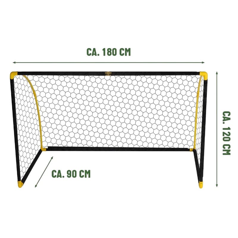 Umbro - Folding football goal with net 180x120x91 cm 2