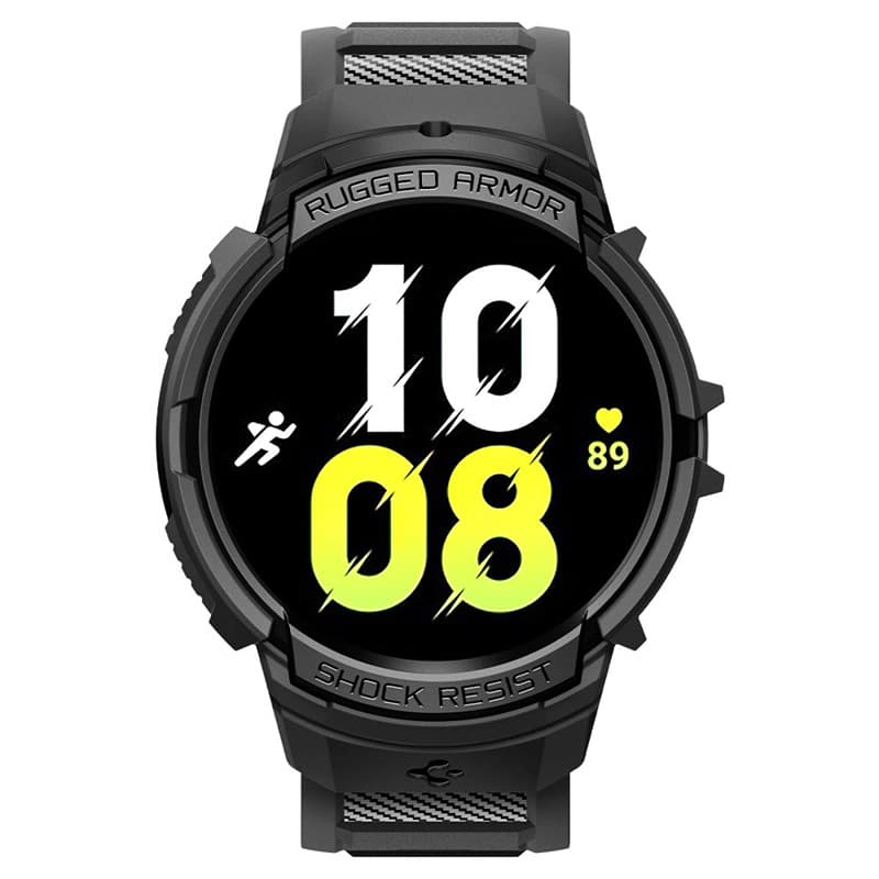 Spigen Rugged Armor Pro - Strap + case for Samsung Galaxy Watch 6 40 mm (Black) 4
