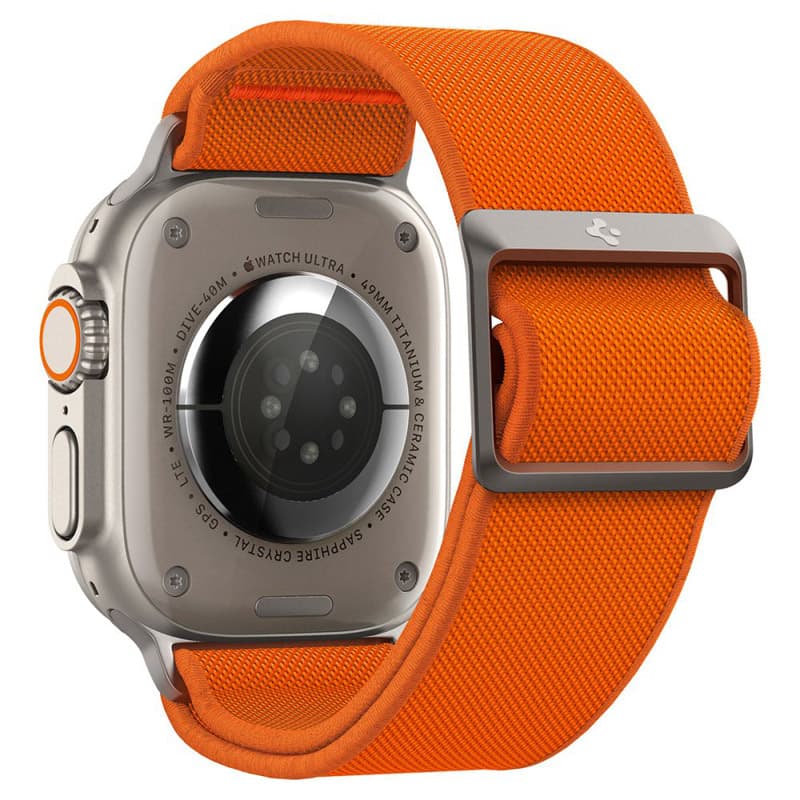 Spigen Fit Lite Ultra - Strap for Apple Watch 42/44/45/49 mm (Orange) 2
