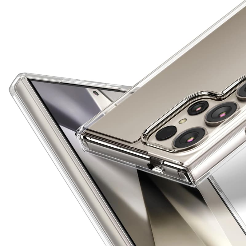 Crong Crystal Shield Cover - Samsung Galaxy S24 Ultra Case (Transparent) 3