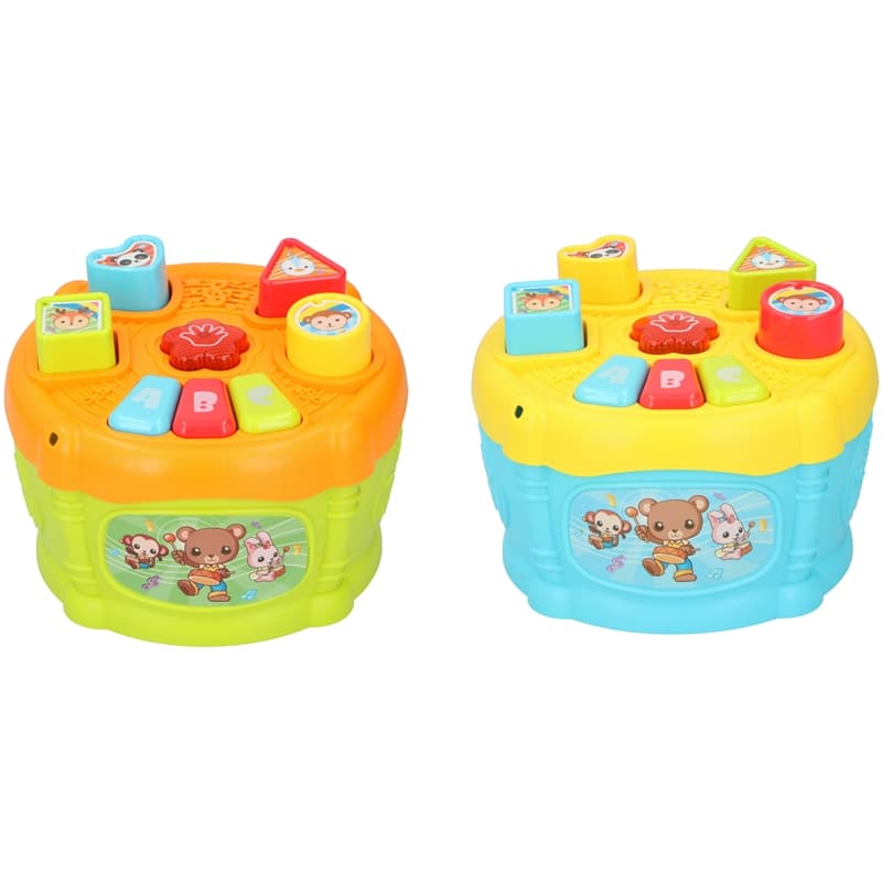 Lets Play - Shape Matching Toy (Yellow-Blue) 2