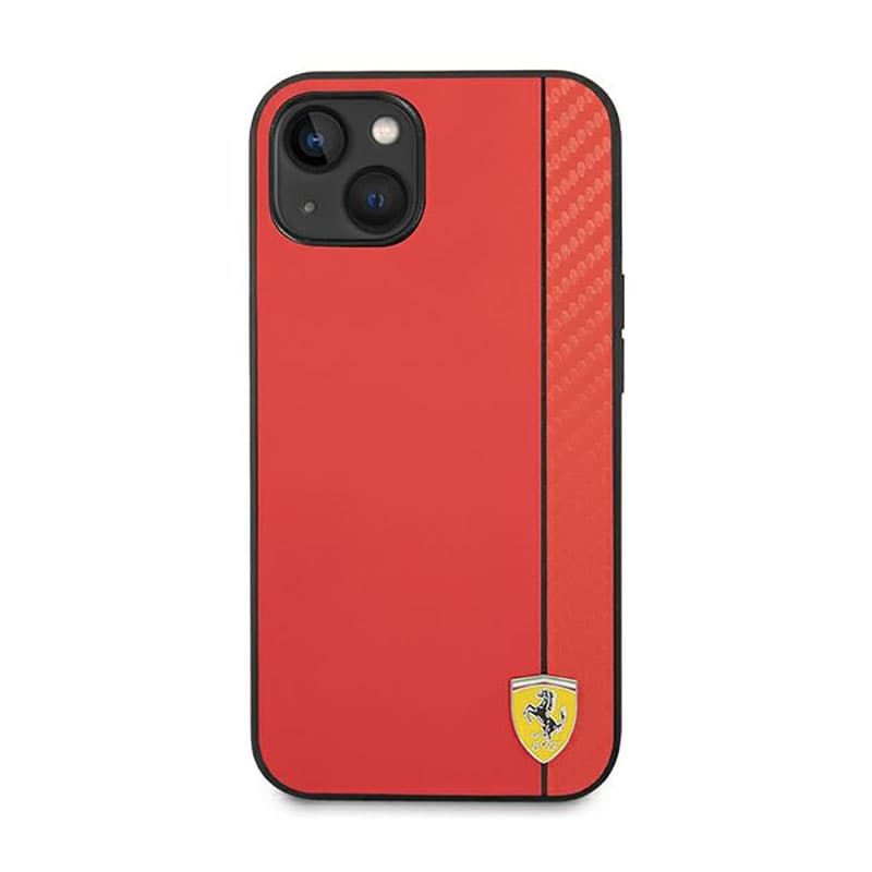 Ferrari Carbon - Case for iPhone 14 Plus (Red) 3