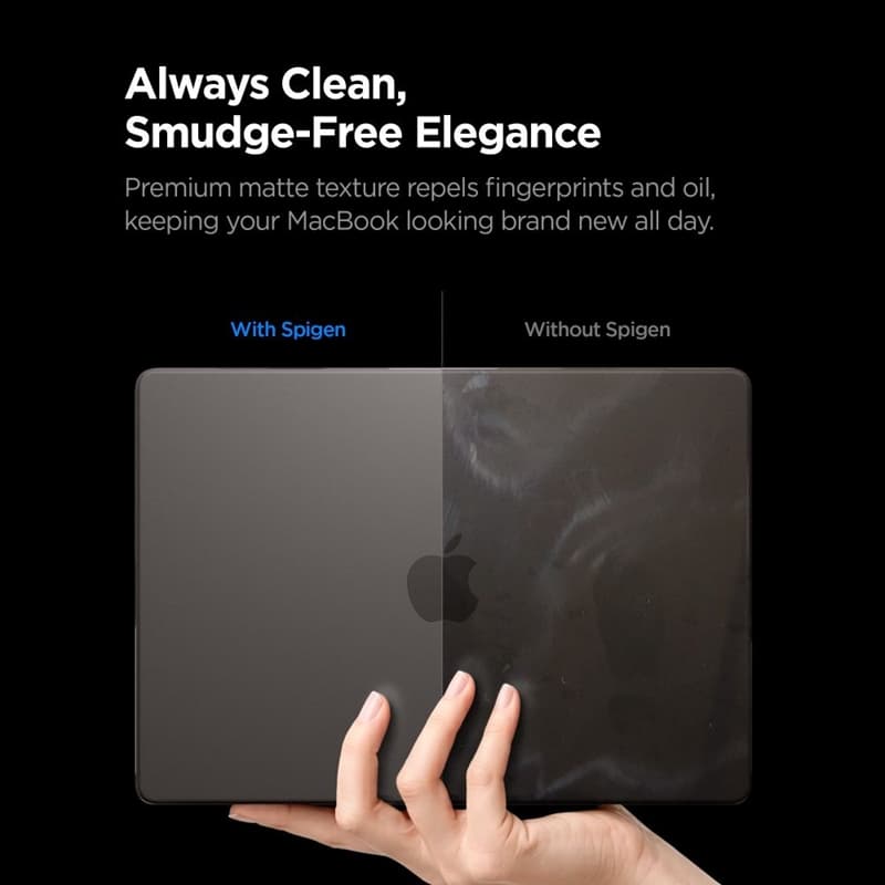 Spigen AirSkin - MacBook Pro 16" Case (M5/M4/M3/M2/M1/2026-2021) (Frost Black) 8