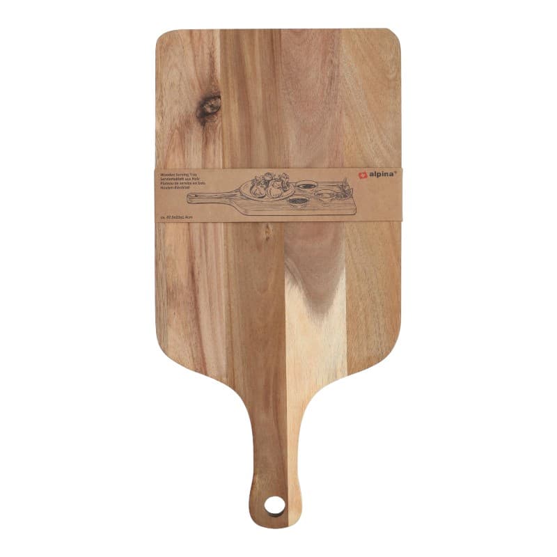 Alpina - Acacia serving board with handle 47.5x23 cm 2