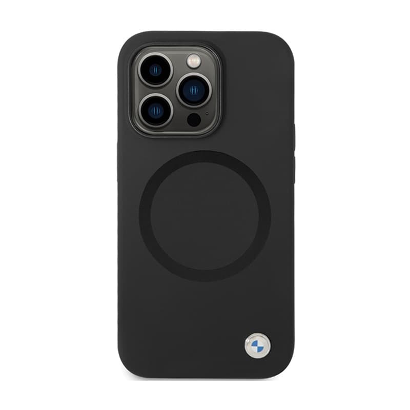 BMW Signature Liquid Silicone MagSafe - Case for iPhone 14 Pro (black) 3