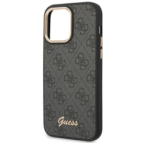 Guess 4G Metal Camera Outline Case - Case for iPhone 14 Pro Max (Black) 6