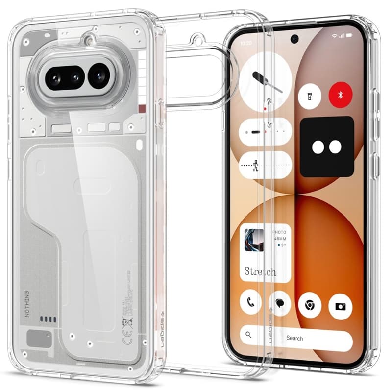 Spigen Ultra Hybrid - Case for Nothing Phone 4a (Crystal Clear) 1