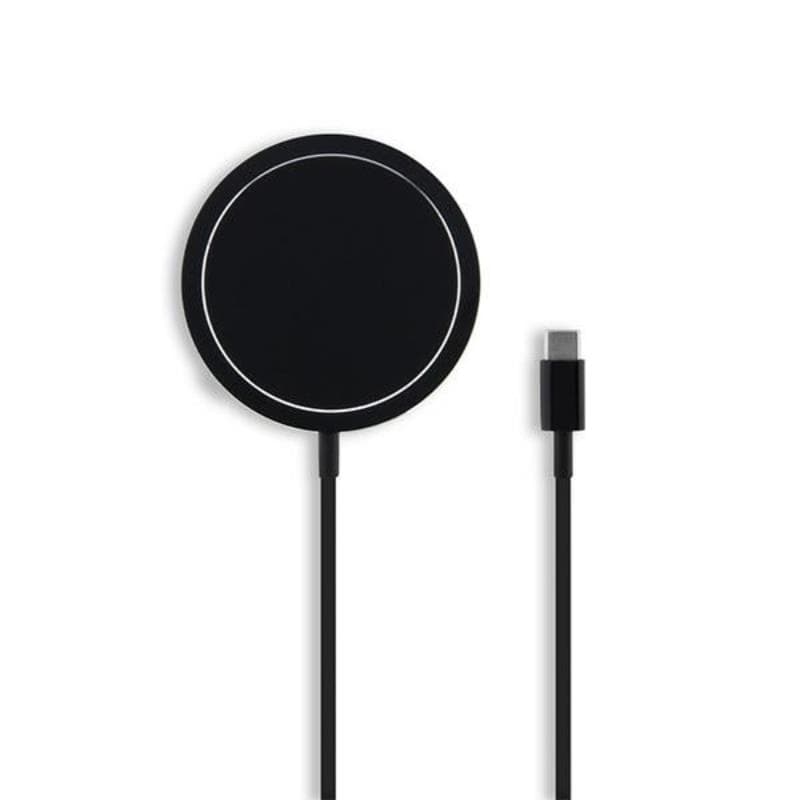 Mercedes Big Silver Logo - MagSafe 15W Inductive Charger (black) 3