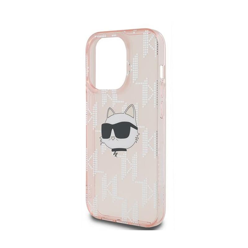Karl Lagerfeld IML Choupette Head & Monogram - iPhone 13 Pro Max Case (pink) 6