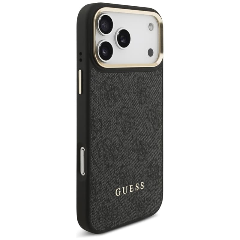Guess Bundle Pack MagSafe 4G - Case + MagSafe Wallet Set for iPhone 17 Pro Max (Black) 4