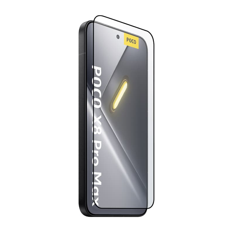 Crong 3D Armour Glass Lite - Full Glue Tempered Glass for Xiaomi POCO X8 Pro Max 5G 1