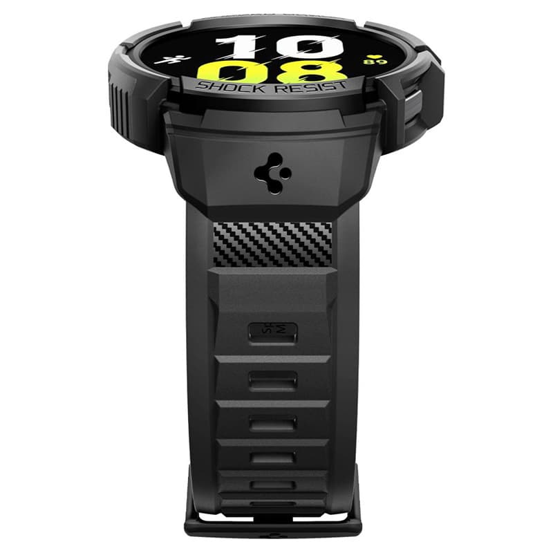 Spigen Rugged Armor Pro - Strap + case for Samsung Galaxy Watch 6 40 mm (Black) 5