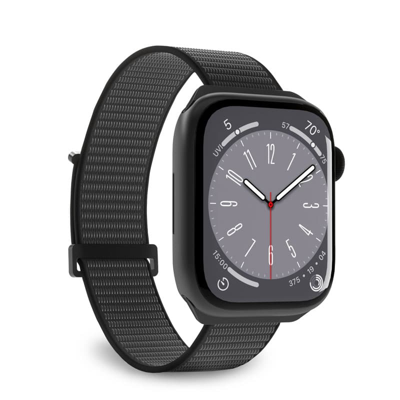 PURO Nylon Sport - Apple Watch Band 38/40/41/42 mm (Black) 1