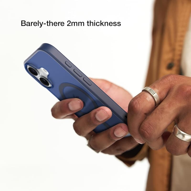 Incase Slim Case MagSafe - Case iPhone 16 (Deep Space Blue) 6