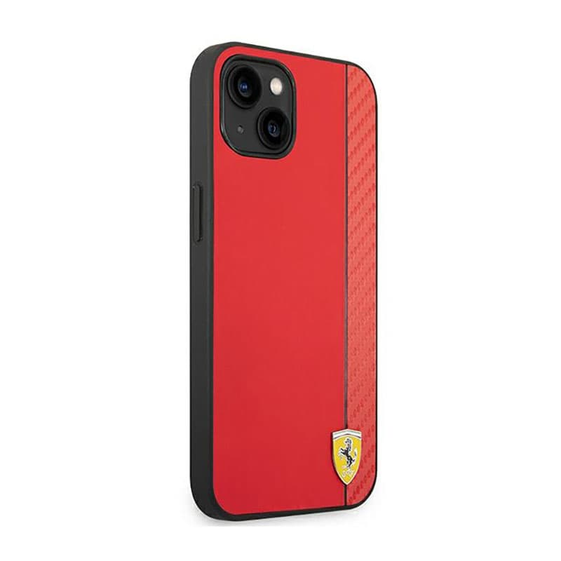 Ferrari Carbon - Case for iPhone 14 Plus (Red) 4