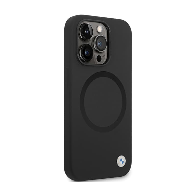 BMW Signature Liquid Silicone MagSafe - Case for iPhone 14 Pro (black) 4