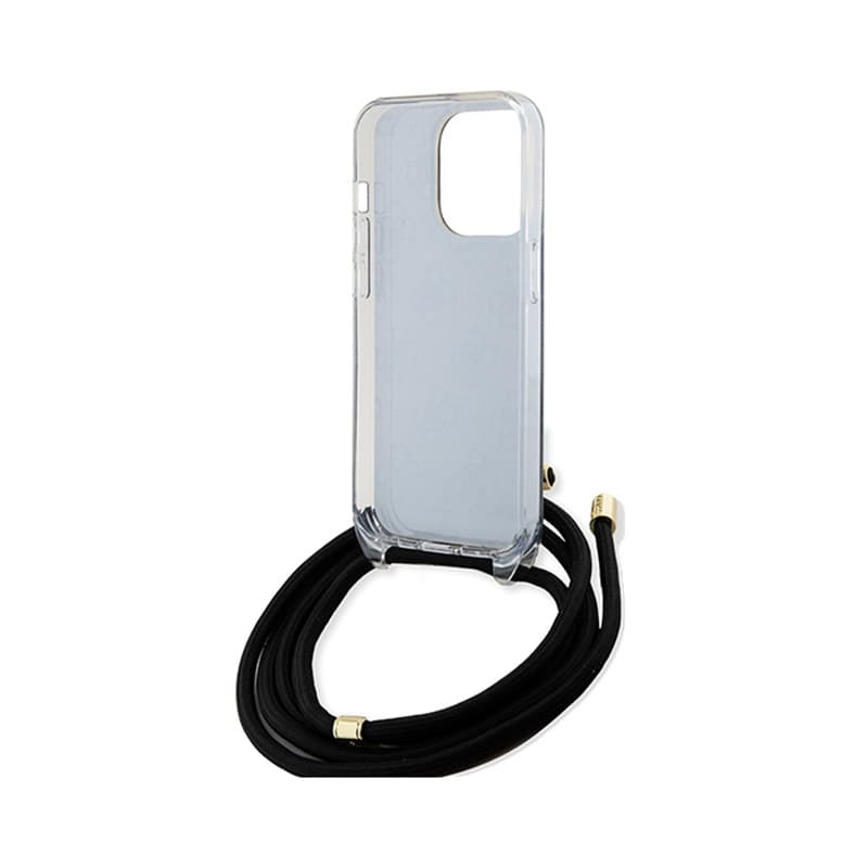 Guess Crossbody Cord 4G Print - iPhone 15 Pro Case (black) 6
