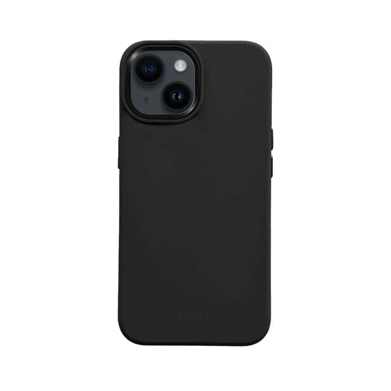 Crong Color Cover LUX Magnetic - iPhone 15 Plus MagSafe Case (Black) 5
