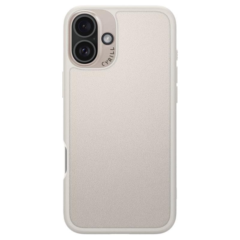 Spigen Cyrill Kajuk Mag MagSafe - Case for iPhone 16 (Cream) 2